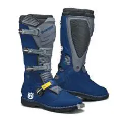 BORLENI Scarpe Moto Uomo in Pelle Traspirante Stivali Moto Uomini con  cerniera laterale, Supporto alla Caviglia, Suola Antiscivolo, Pad del  cambio